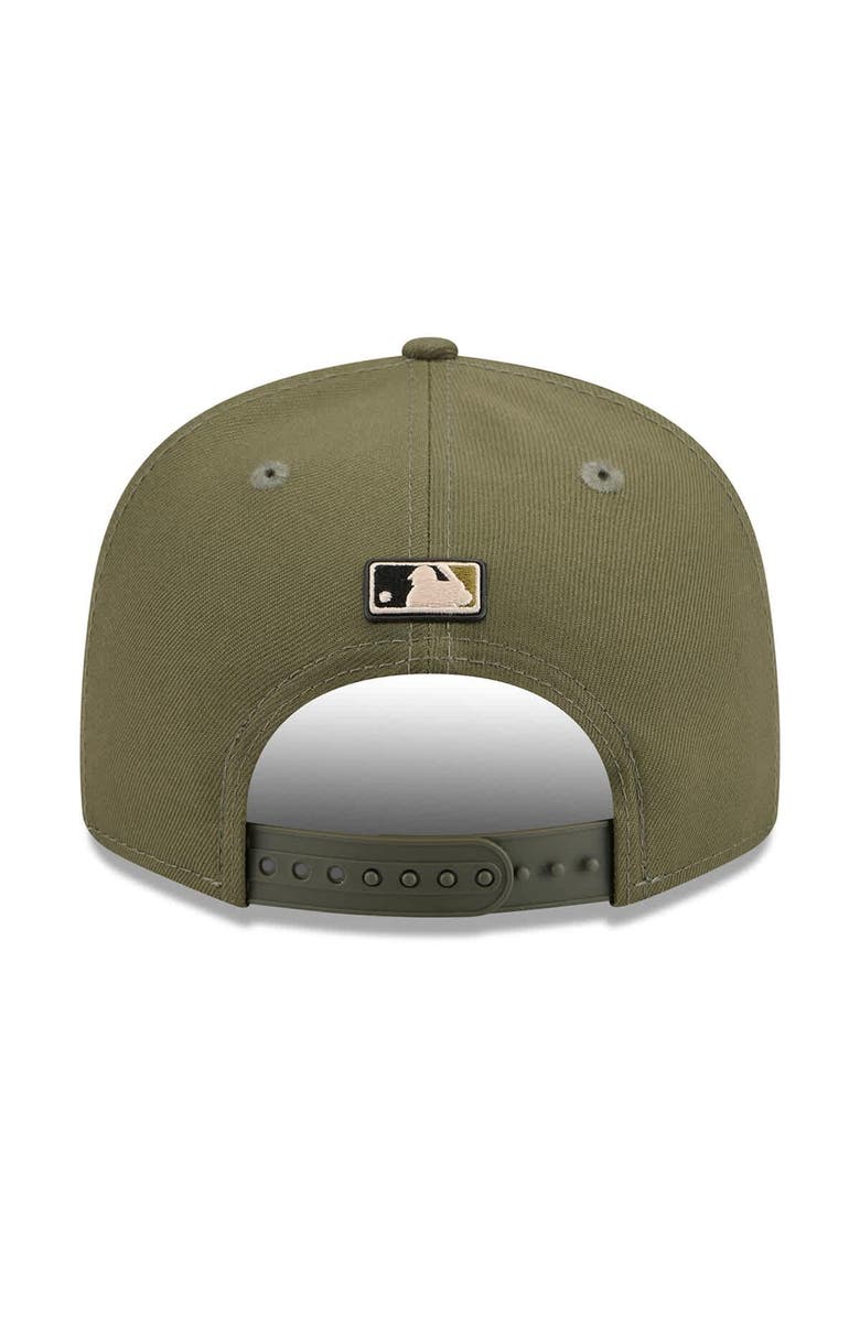 New Era Men's New Era  Olive New York Mets 2026 Armed Forces Day 9FIFTY Snapback Hat, Alternate, color, Olive