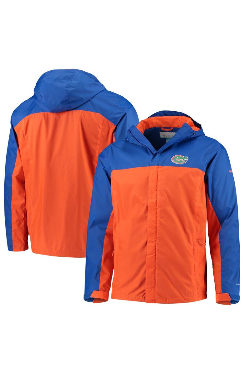 Columbia Men's Columbia Royal/Orange Florida Gators Glennaker Storm Full-Zip Jacket, Alternate, color, 
