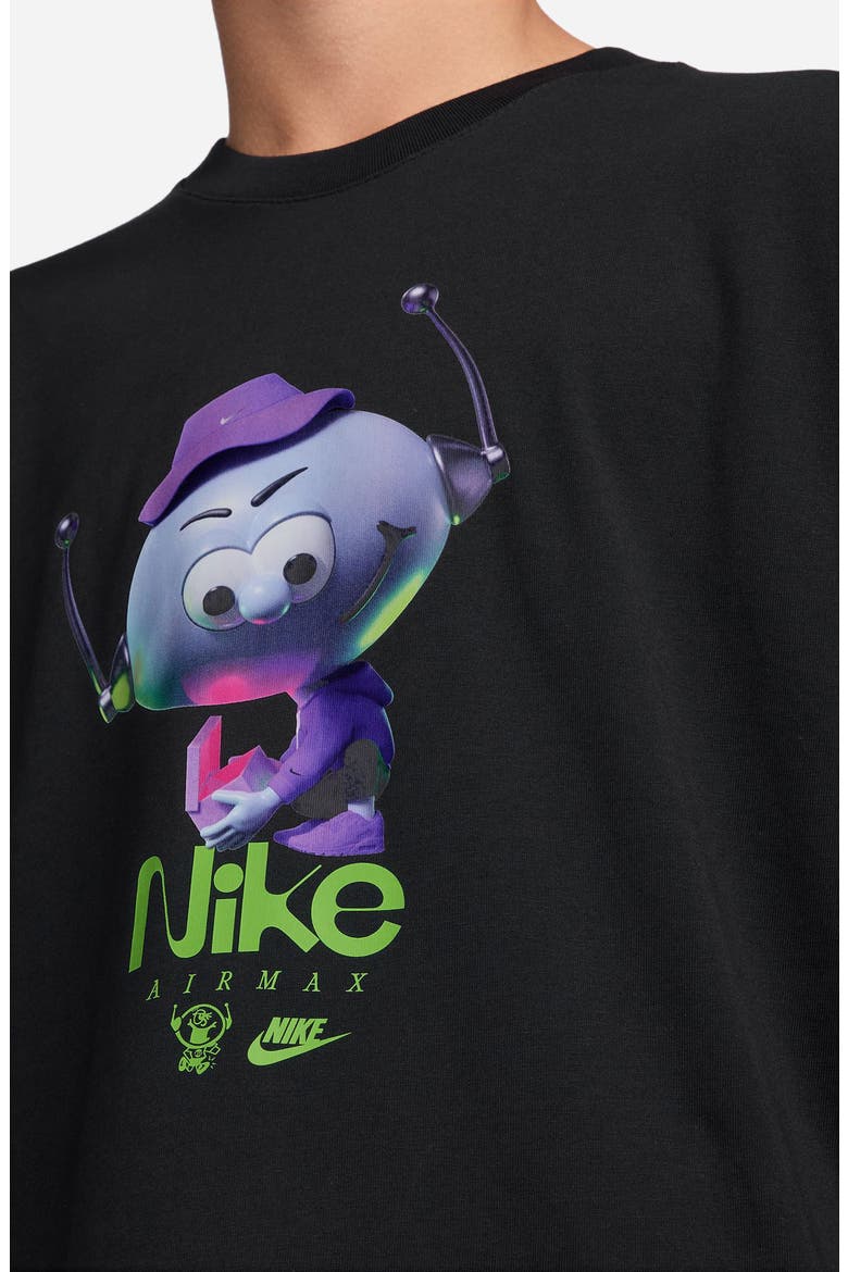 Kids' Max90 Grail Graphic T-Shirt, Alternate, color, BLACK
