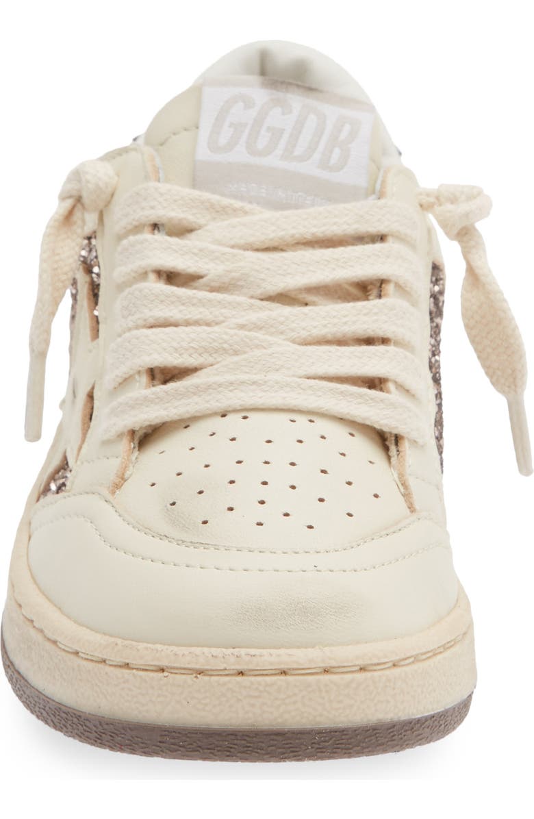 Golden Goose Kids' Ball Star Sneaker, Alternate, color, Taupe/ White