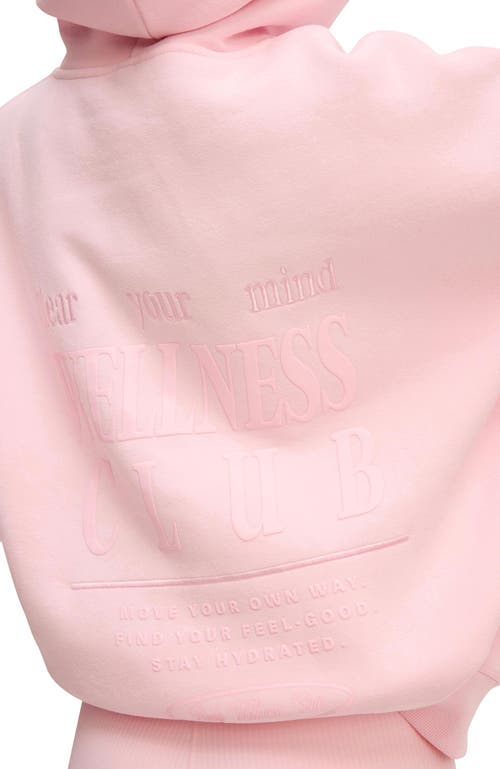 Cotton On Body Active Plush Premium Graphic Hoodie In Pink