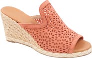 André Assous Nissa Espadrille Wedge Slide Sandal