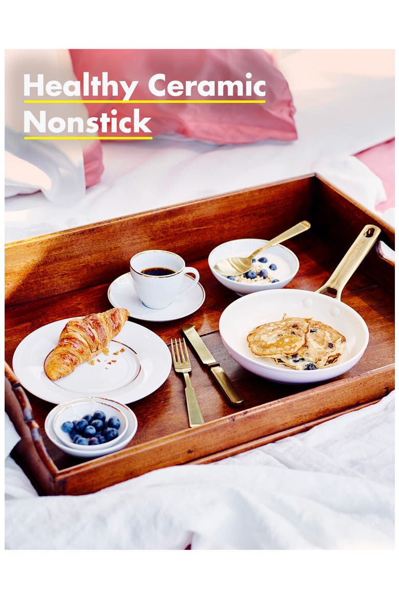 Reserve Set of 2 Ceramic Nonstick Frying Pans, Alternate, color, BLUSH