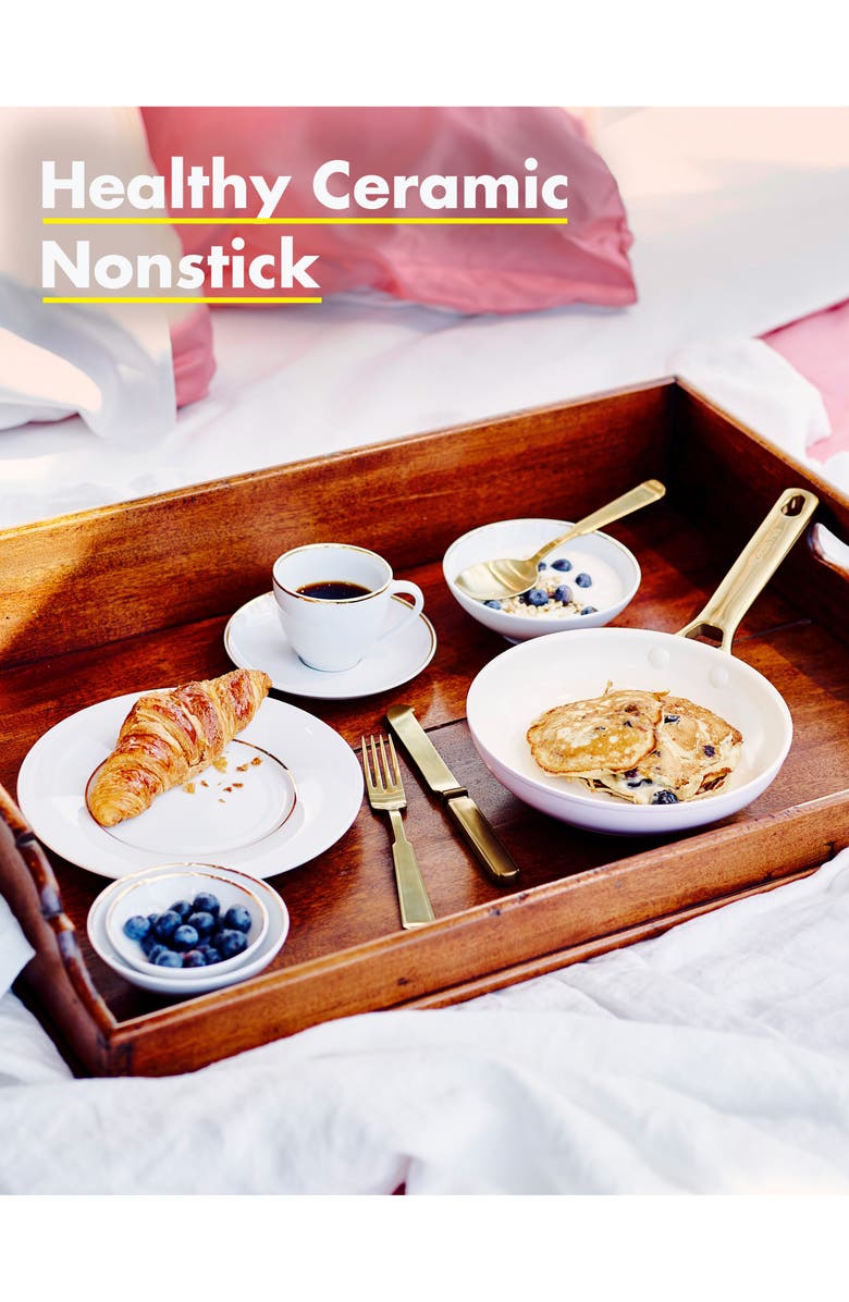 GreenPan Reserve Set of 2 Ceramic Nonstick Frying Pans, Alternate, color, 