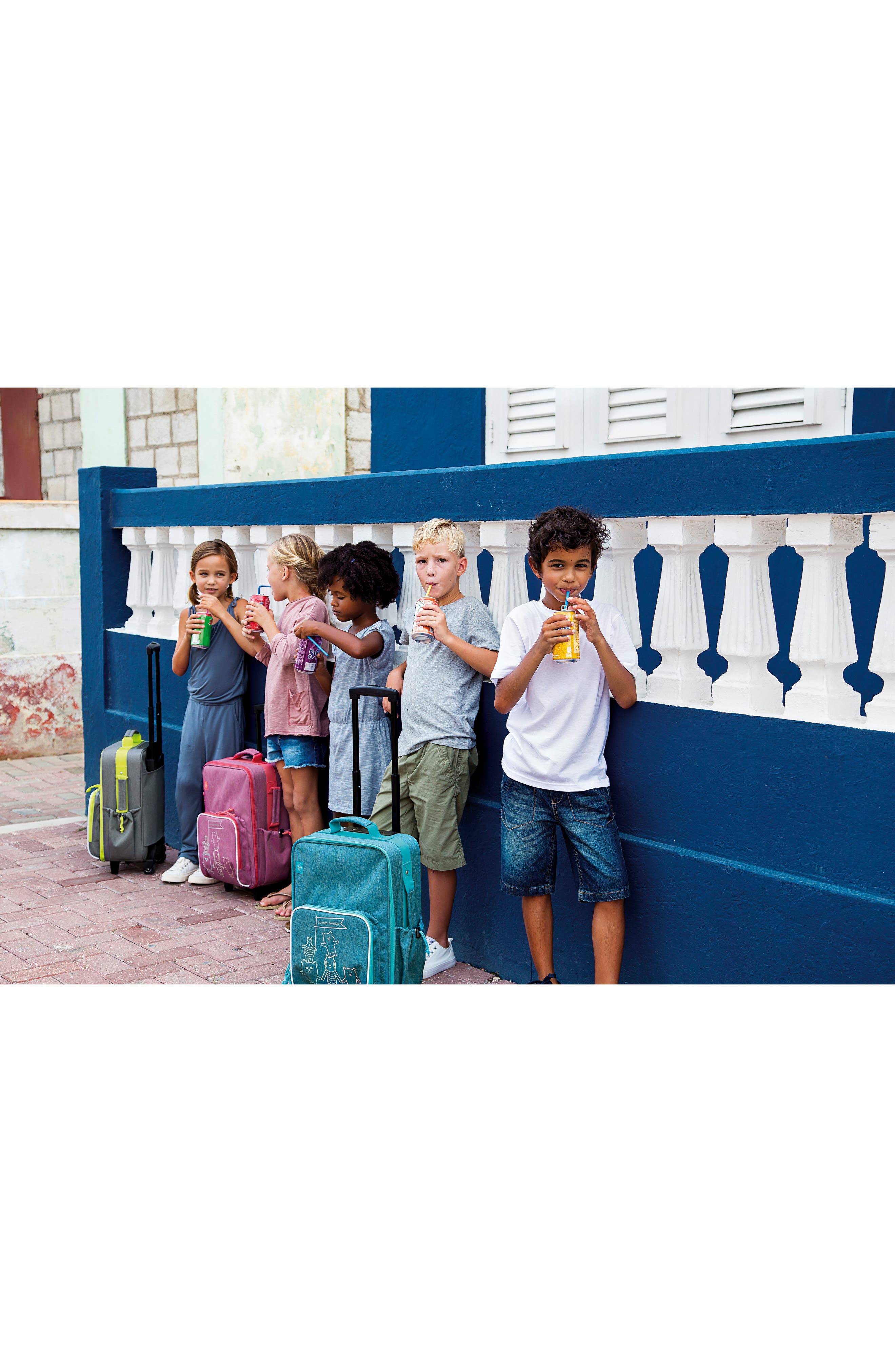 Lässig About Friends 18-Inch Rolling Suitcase, Alternate, color, 