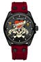 x Ed Hardy Singles Silicone Strap Watch, 38mm