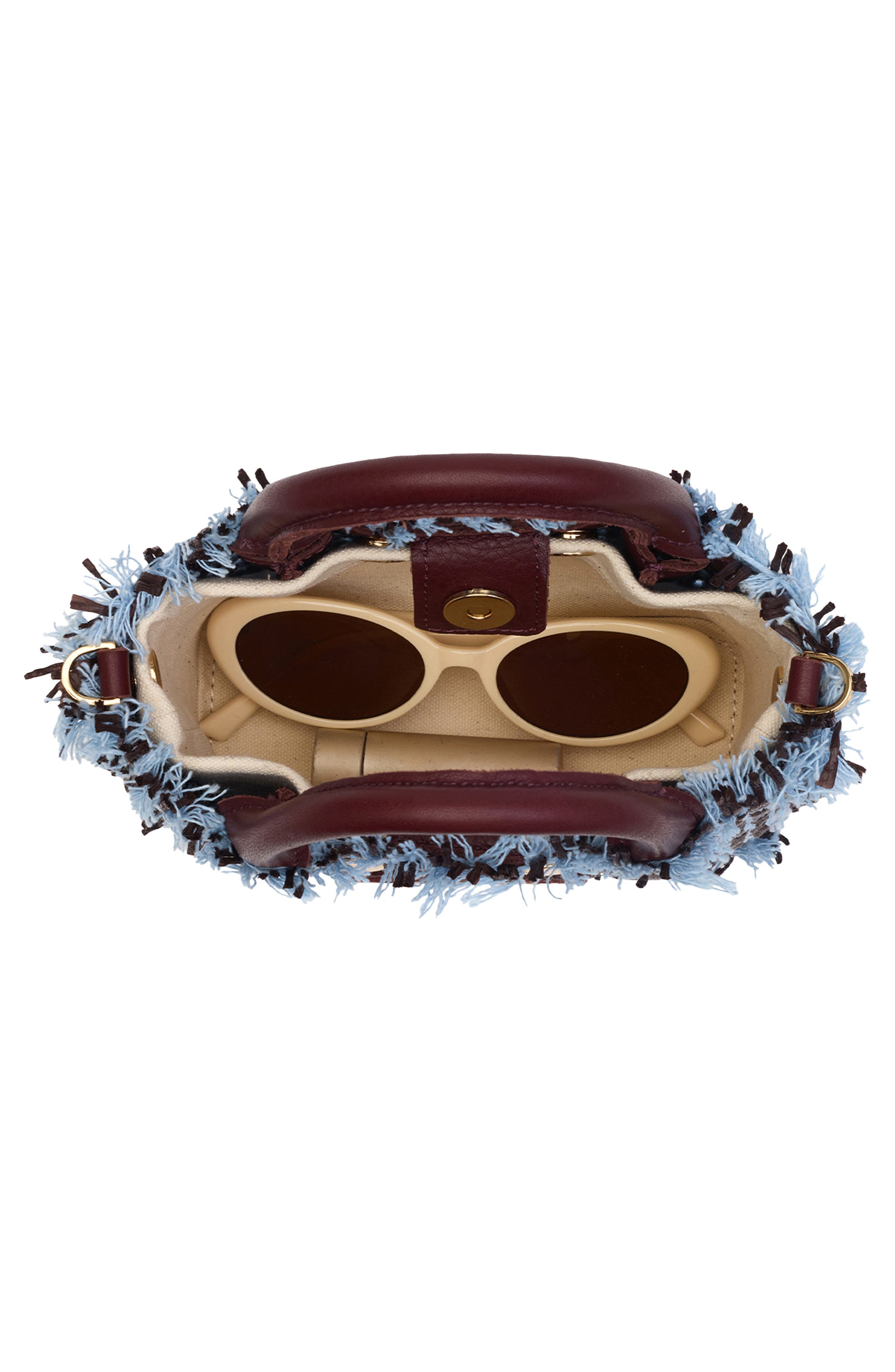 HAMMITT Mini Tote, Alternate, color, Blueberry Sorbet/ Gold