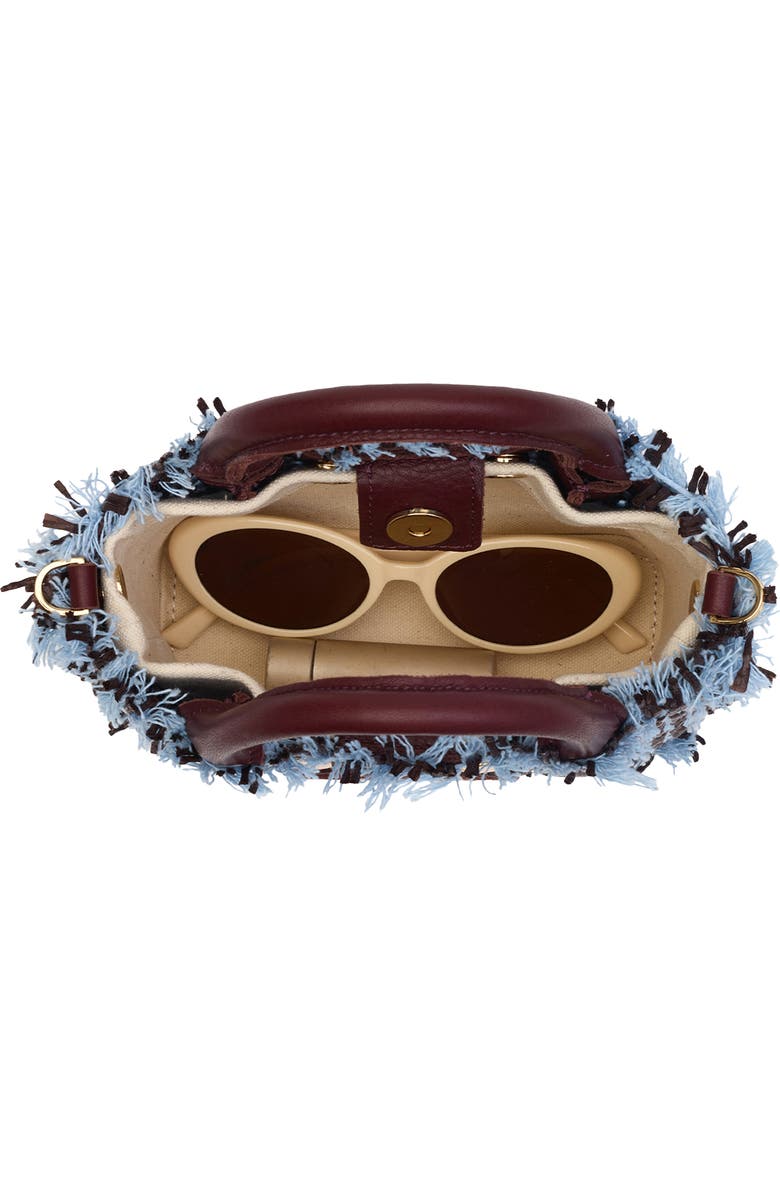 HAMMITT Mini Tote, Alternate, color, Blueberry Sorbet/ Gold