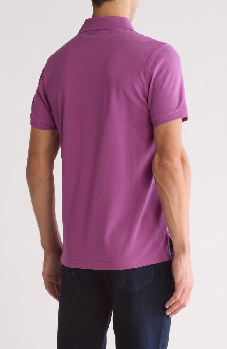 Brooks Brothers Pique Cotton Oxford Polo, Alternate, color, Amethyst Purple