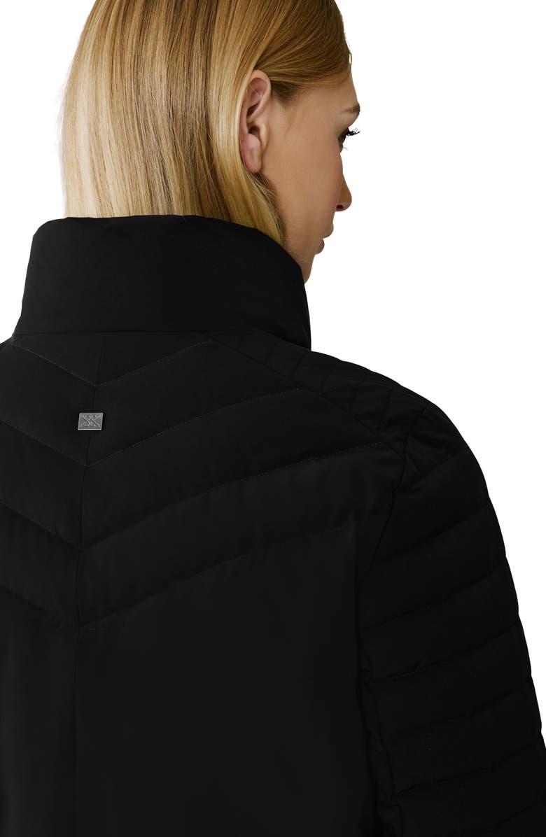 Soia & Kyo Isabella Water Repellent 700 Fill Power Down Bomber Puffer Coat, Alternate, color, Black