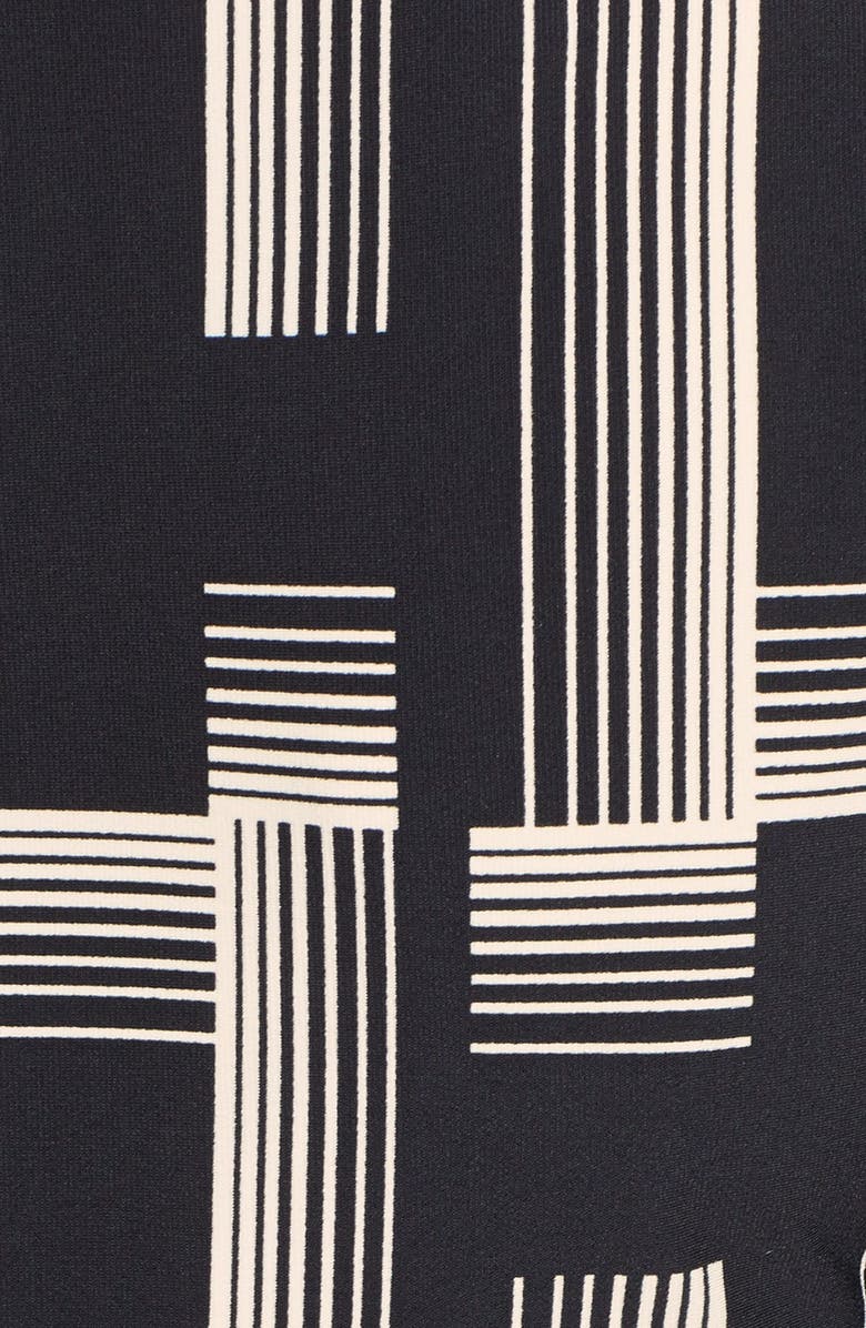 Eliza J Print Jersey Shift Dress, Alternate, color, 