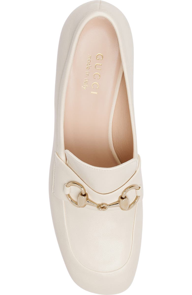 Gucci Horsebit Loafer Pump, Alternate, color, Sand