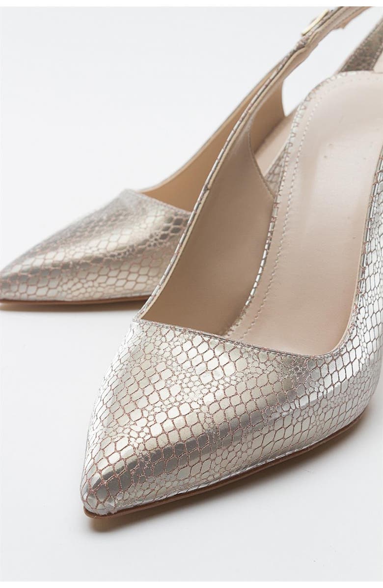 Prologue Shoes Orfo Stiletto Pump, Alternate, color, Gold