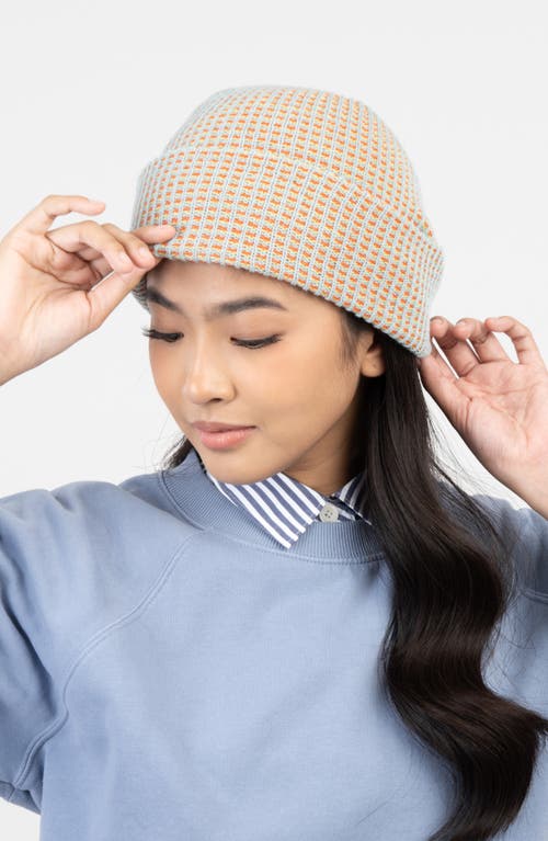 Verloop Simple Grid Beanie In Neutral