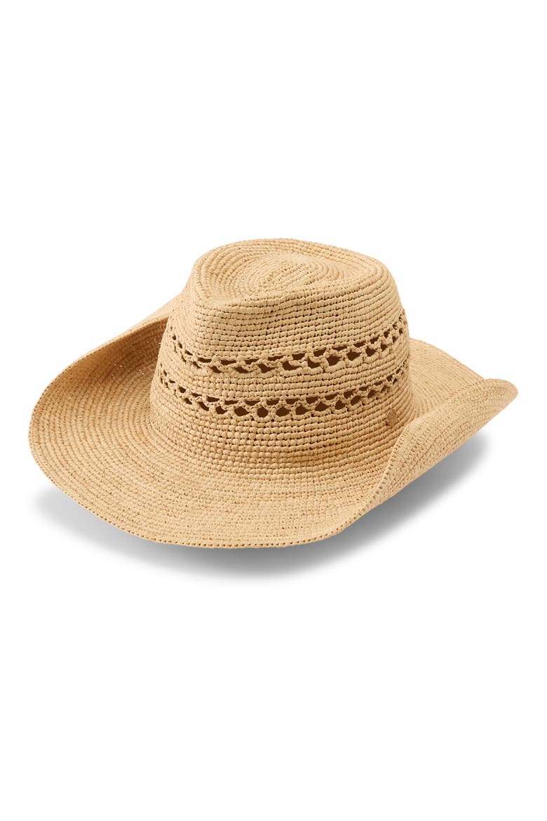 Gwen Raffia Cowboy Hat video