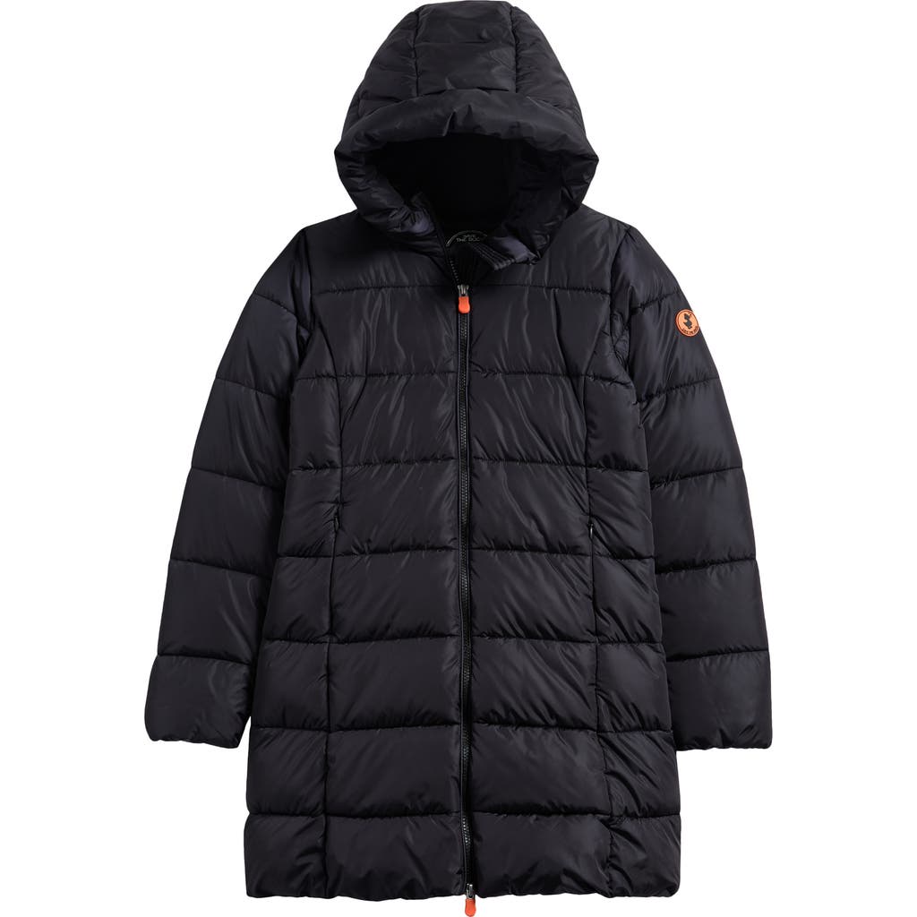 Save The Duck Kids' Ginny Puffer Jacket In Black