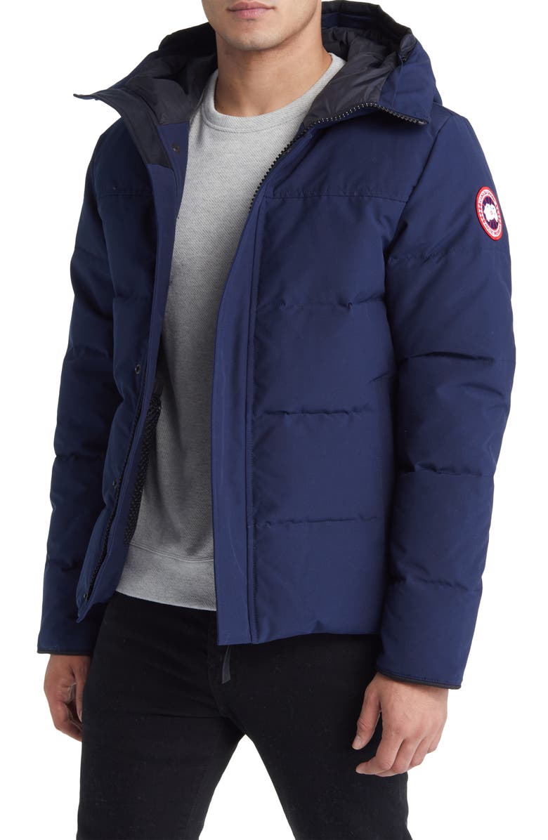 Canada Goose Macmillan Water Repellent 625 Fill Power Down Parka, Main, color, Atlantic Navy