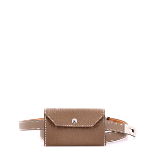 Kelly Pocket Belt Leather Thin