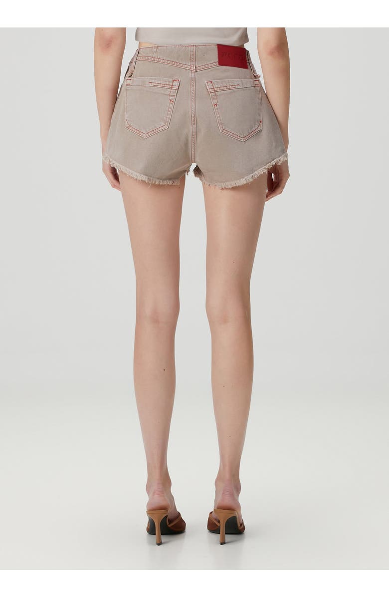 PCFG Pure Cotton Faded Super Mini Short, Alternate, color, Beige