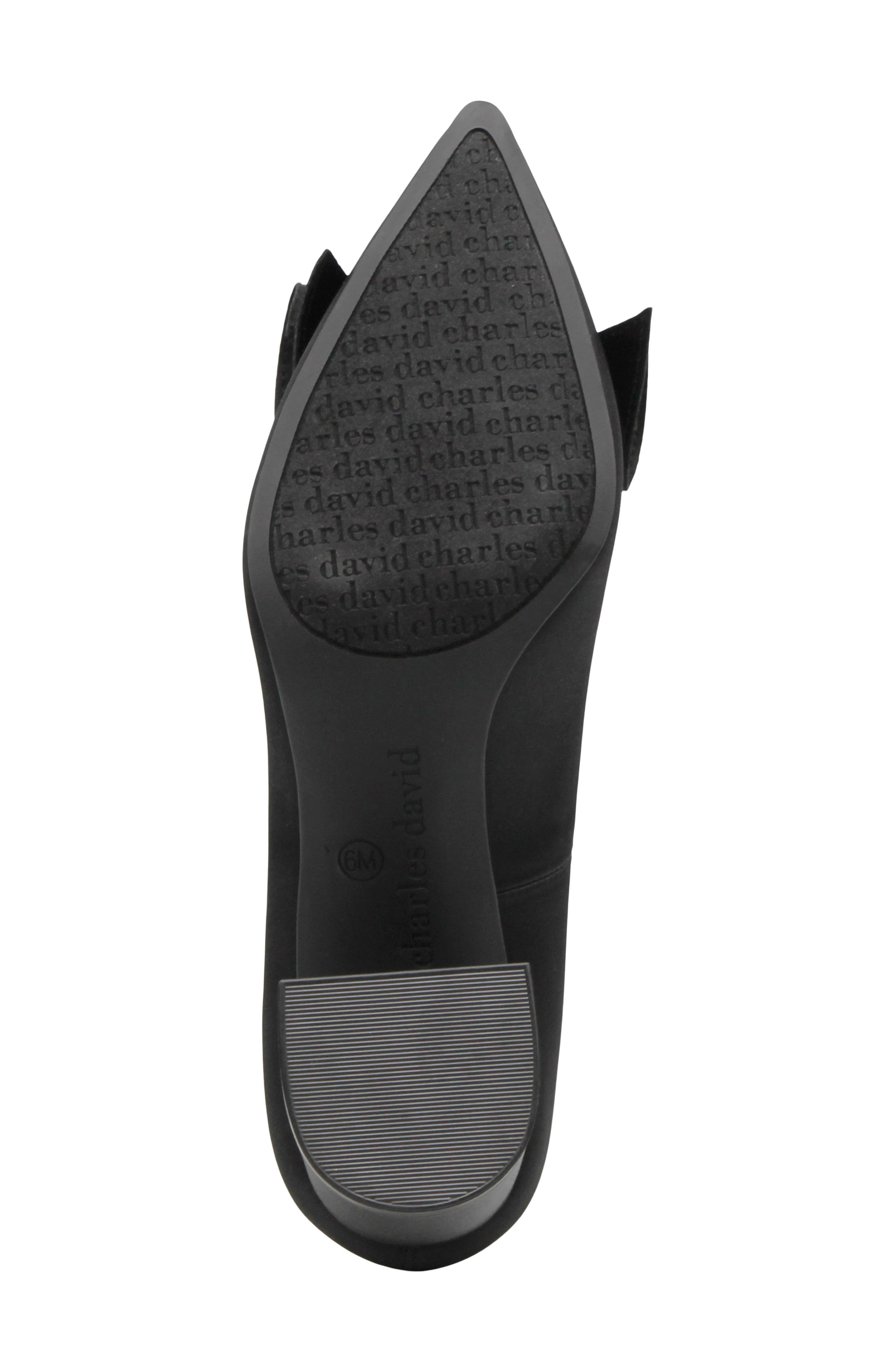 Antonia Pointed Toe Pump, Alternate, color, BLACK