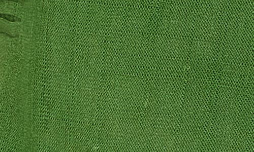 Vici Collection Modern Muse Crop Short Sleeve Jacket In Green