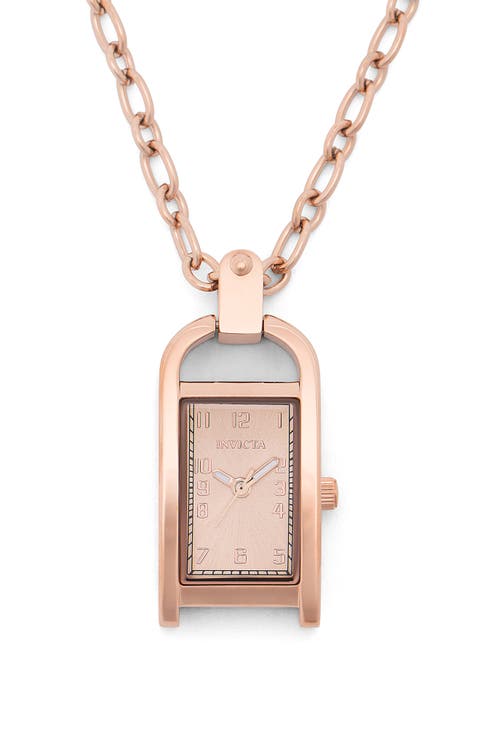 Mini Quartz Pendant Watch