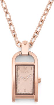 INVICTA Mini Quartz Pendant Watch