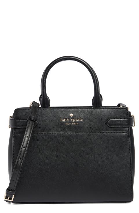 staci medium leather satchel