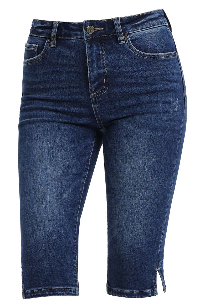 Capri Jeans, Alternate, color, DARK BLUE