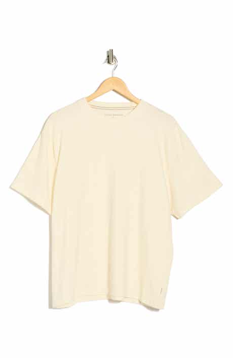 Lucky Brand Textured Boxy Knit T-Shirt
