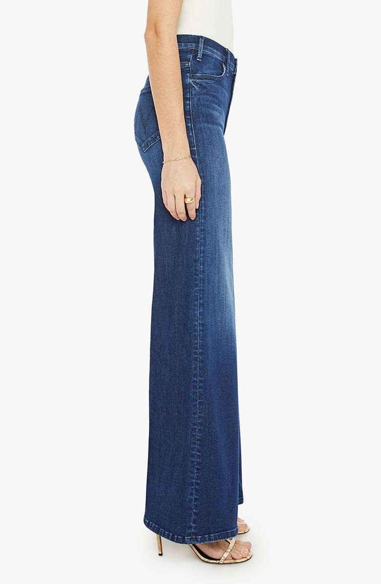 MOTHER The Hustler Roller Sneak Jeans, Alternate, color, Mint Condition