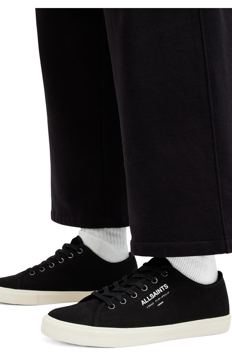 AllSaints Underground Low Top Sneaker, Alternate, color, Off White/ Black