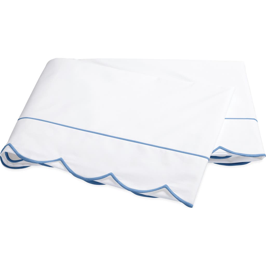 Matouk Butterfield 500 Thread Count Cotton Percale Flat Sheet