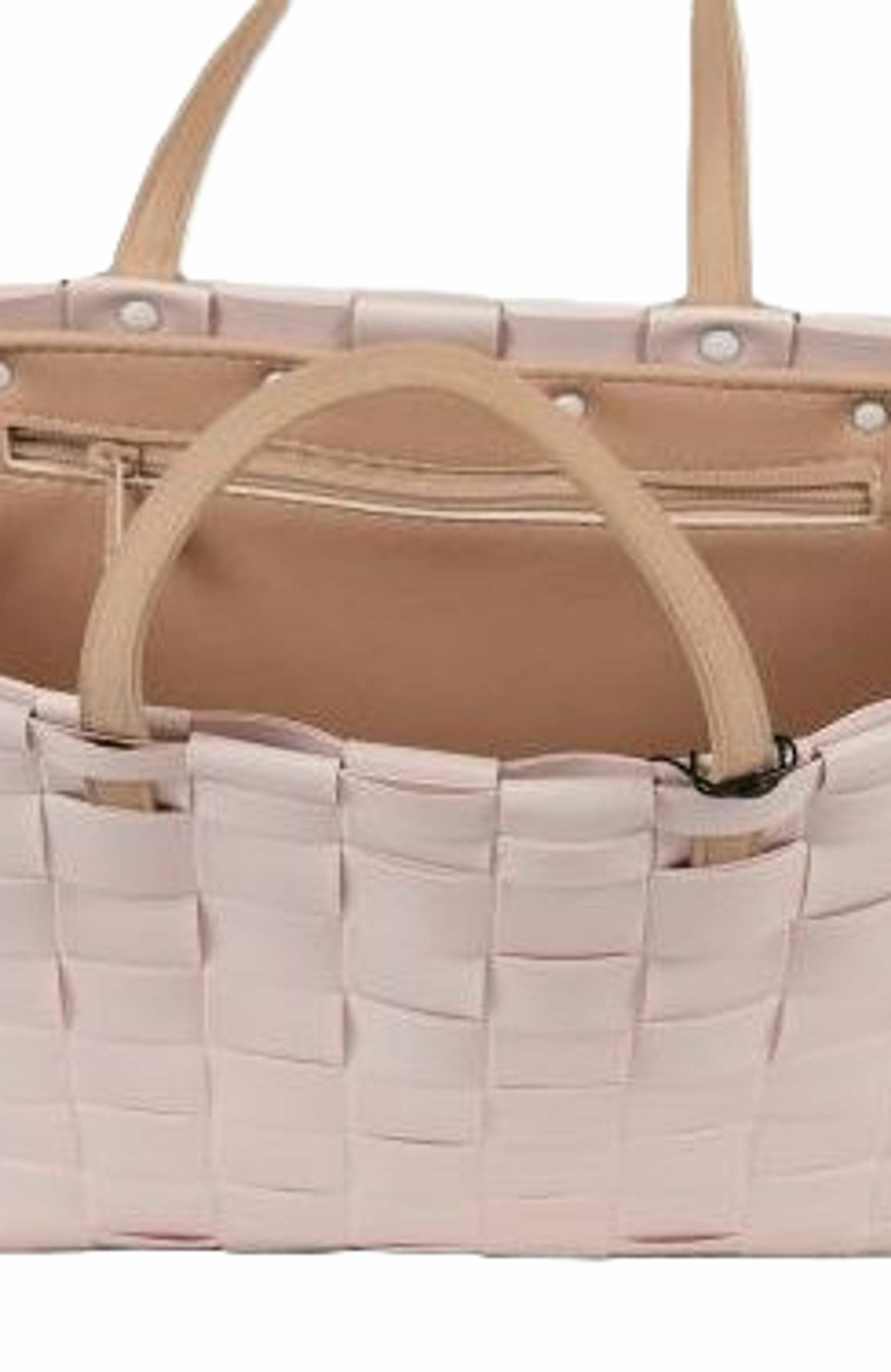 Petite Recycled Plastic Handbag, Alternate, color, Nude