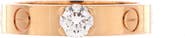 Pre-Owned Cartier LOVE Solitaire Ring 18K Rose Gold and Diamond 0.23CT