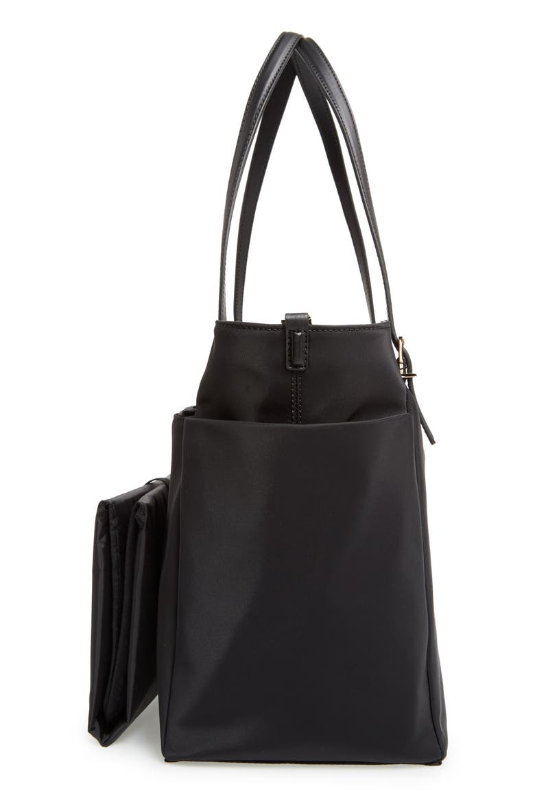 kate spade watson lane betheny nylon diaper bag, Alternate, color, BLACK