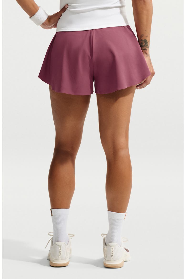 Court Ace Advantage Shorts, Alternate, color, PINK SMOKE/ WHITE