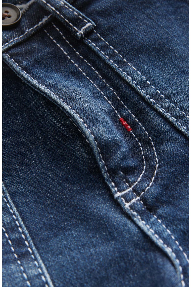 Kids' Carpenter Shorts, Alternate, color, MID WASH