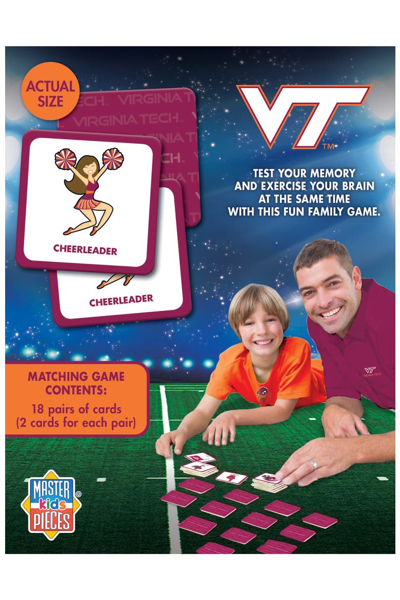 Virginia Tech Hokies Matching Game, Alternate, color, Multicolor