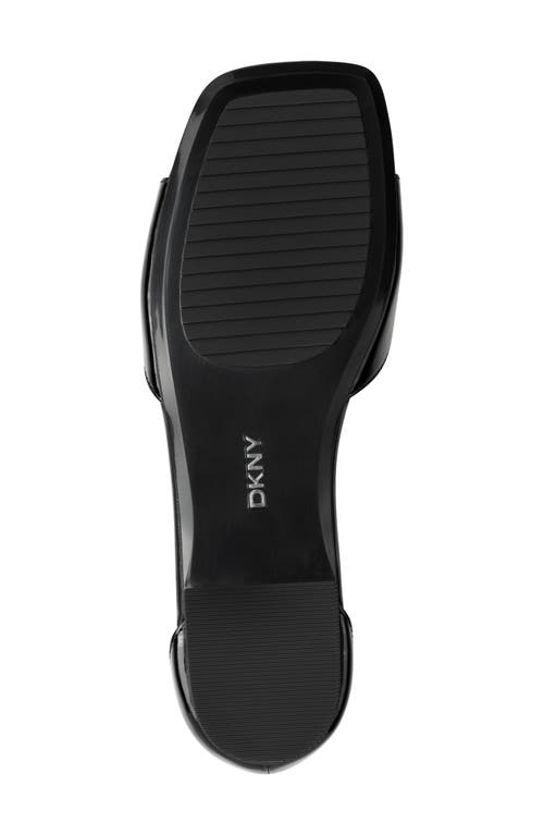 Dkny Dazey Ankle Strap Sandal In Black