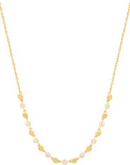 EFFY 14K Gold Plated Sterling Silver Diamond Frontal Necklace