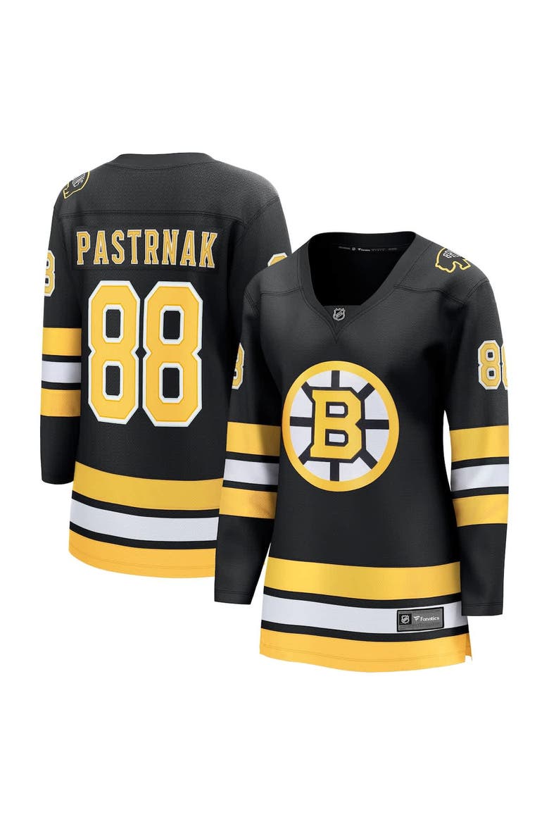 Women's Fanatics David Pastrnak Black Boston Bruins Home Breakaway Player Jersey, Main, color, Black