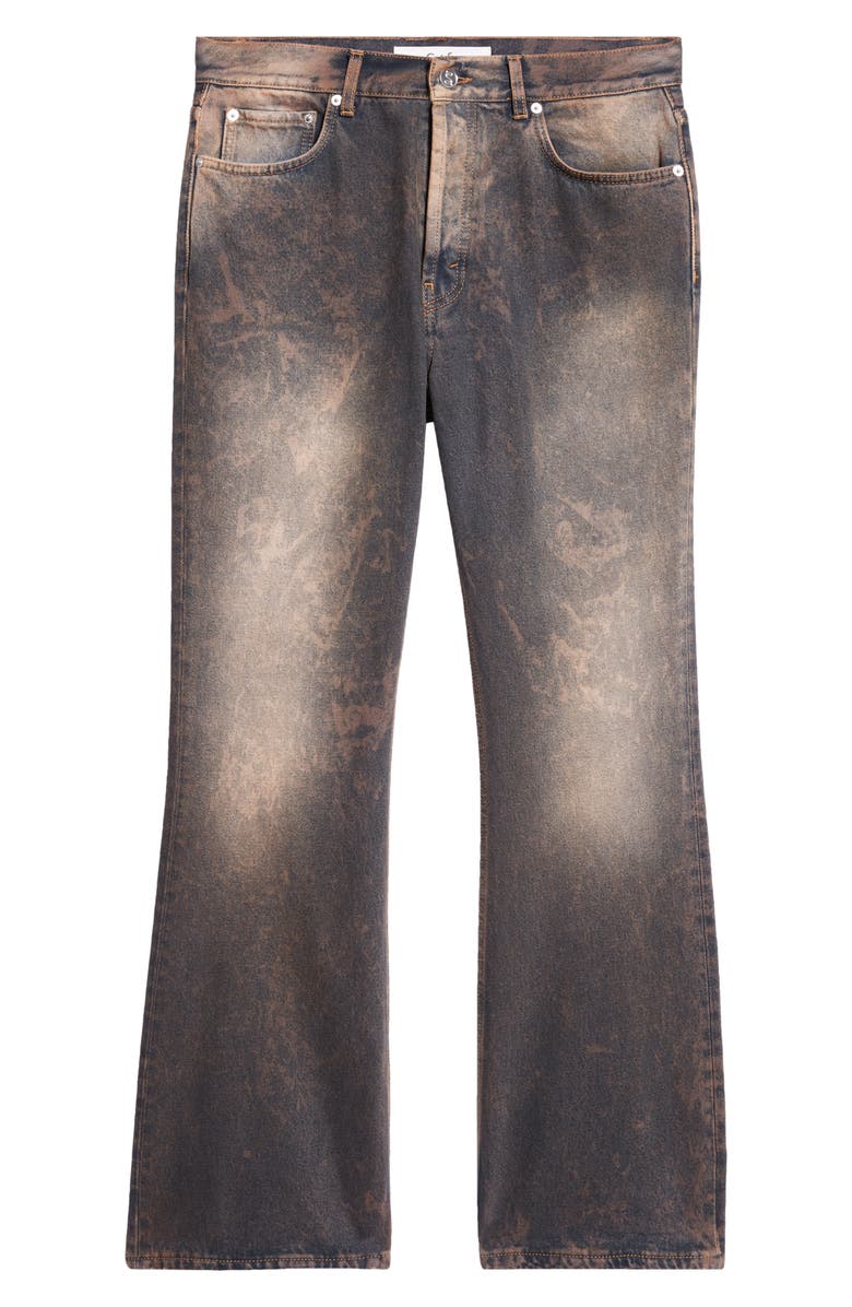 Séfr Rider Cut Bleached Bootcut Jeans, Alternate, color, 