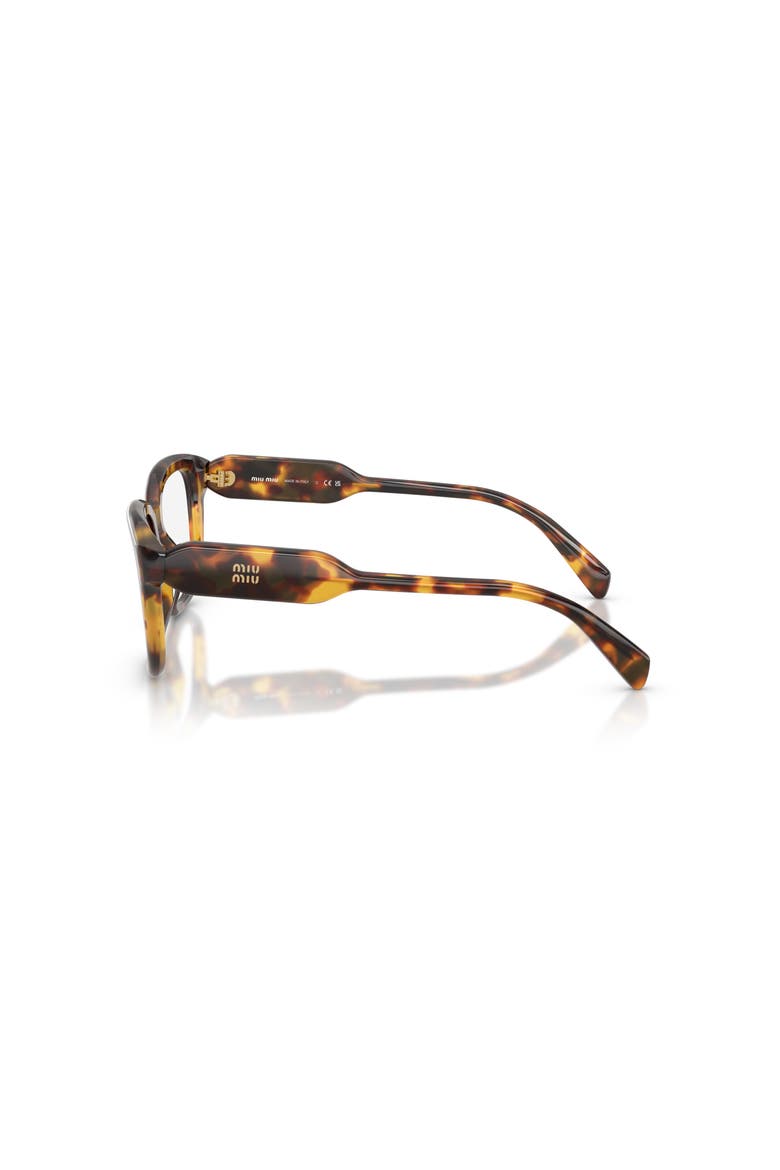 51mm Rectangle optical glasses, Alternate, color, Tortoise