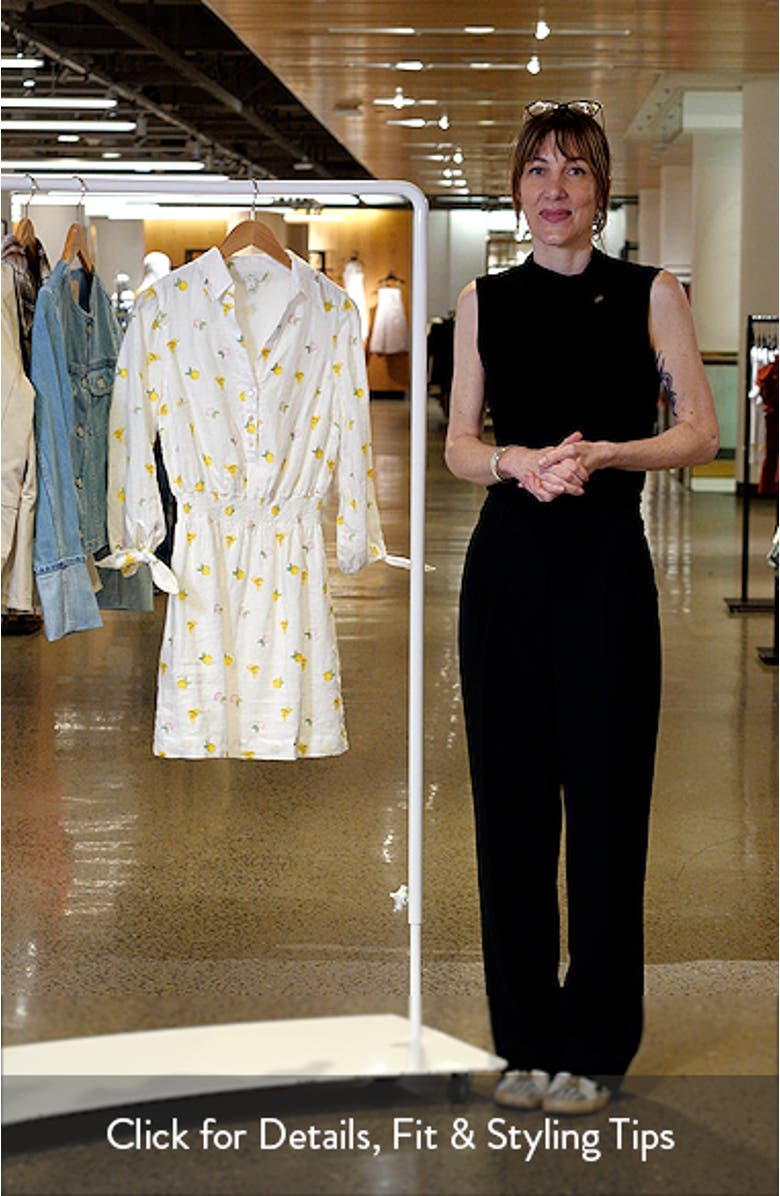 Abralynn Linen Shirtdress, sales video thumbnail