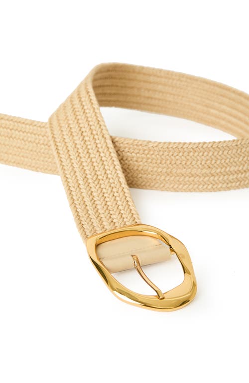 B-low The Belt Edmond Woven Belt In Neutral