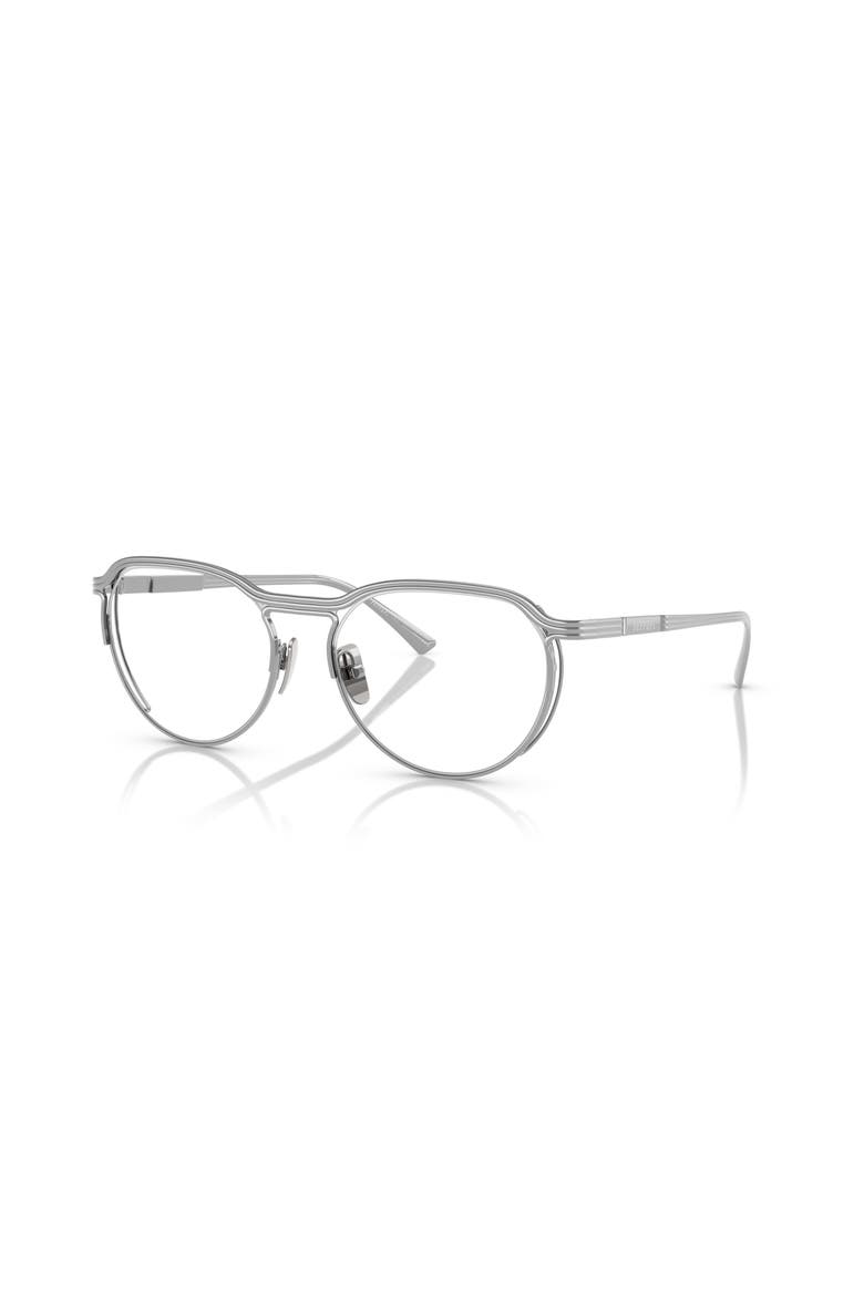 55mm Oval optical glasses, Main, color, Silver