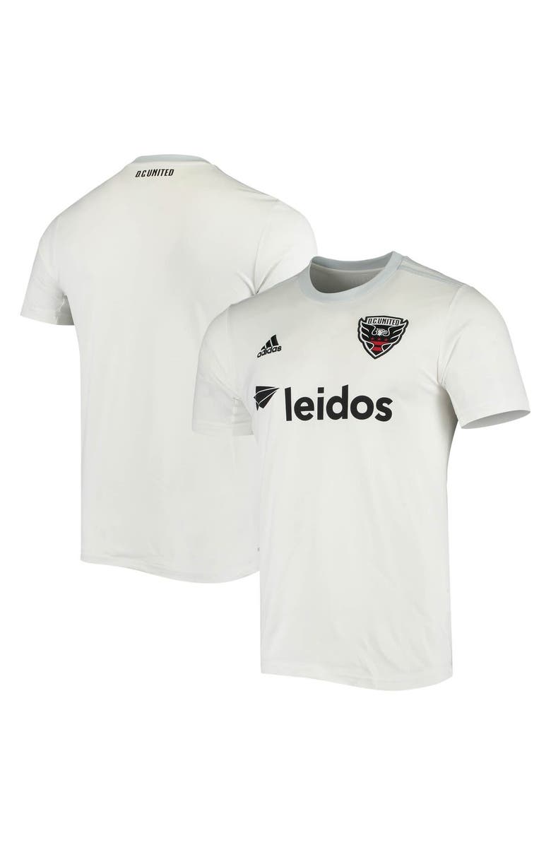 adidas Men's adidas White D.C. United 2020/21 Replica Alternate Jersey, Main, color, White