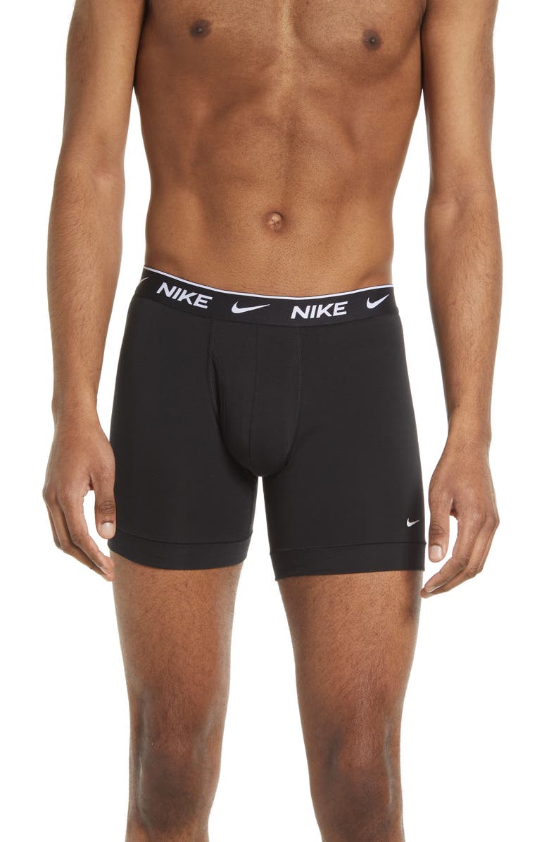 Dri-FIT Essential Assorted 3-Pack Stretch Cotton Boxer Briefs