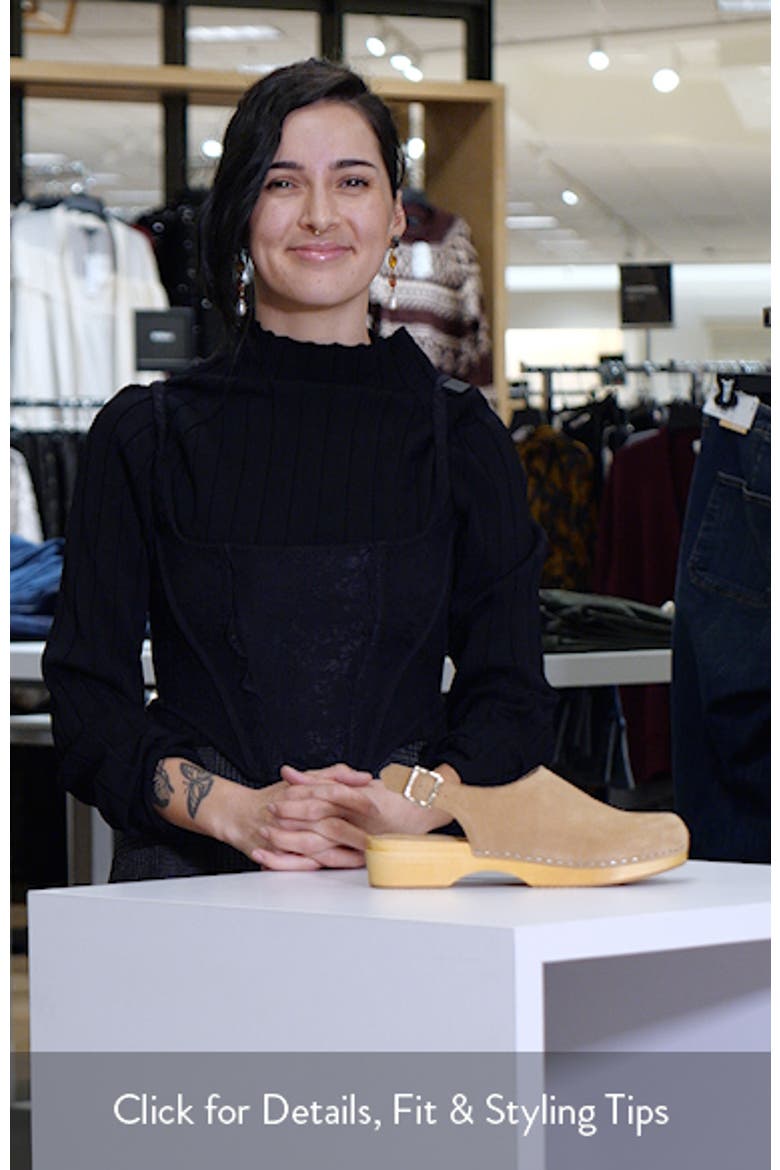 Nash Slingback Platform Clog video